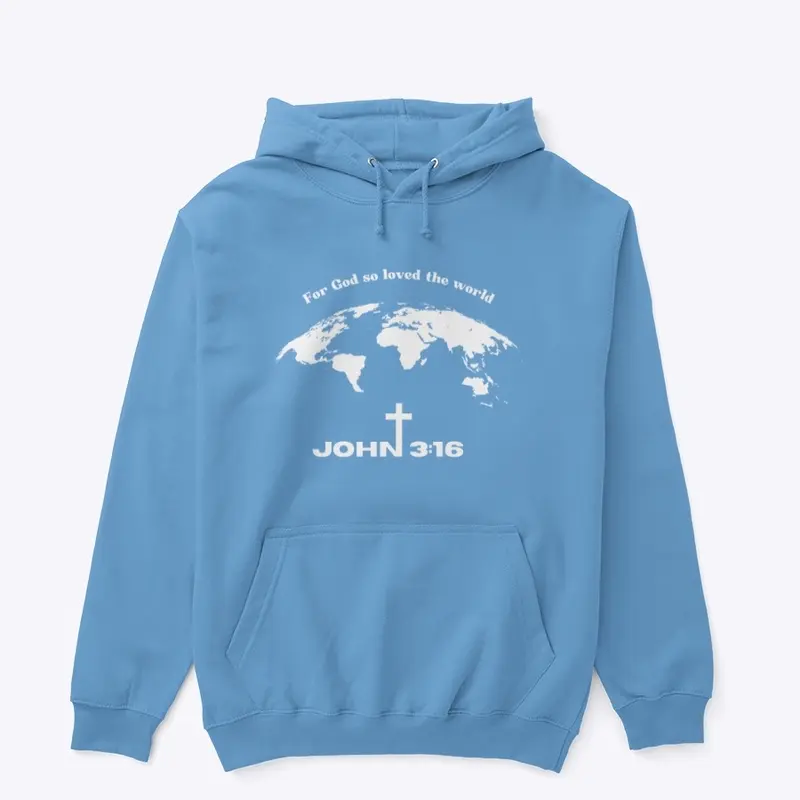 "Grace Unisex Pullover - John 3:16"